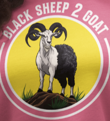 Black Sheep 2 Goat Short Sleeve T-Shirt